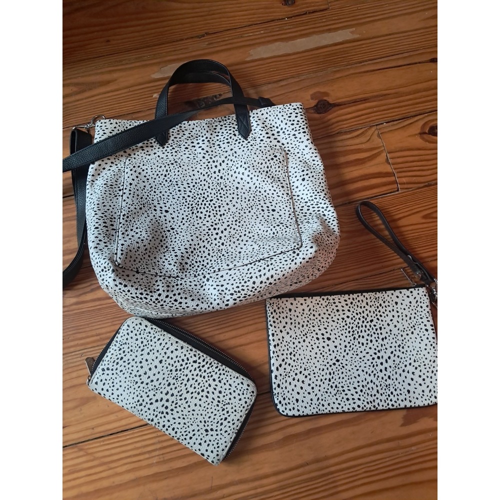 Thirty One Large Tote With Matching All About The Benjamin Wallet Used 5a